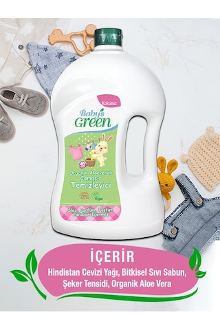 Organik Aloe Veralı Bebek Çamaşır Temizleyici Eco 40 Yıkama