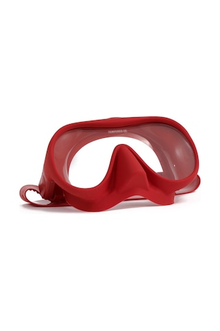 Sona Sona M1 Maske +Roll-Up Snorkel+Yedek Kayış+Deluxe Çanta Kırmızı