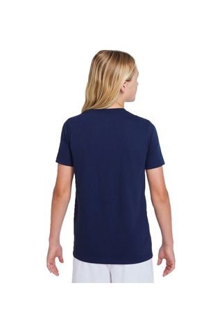 Nike Dri-fit Park Çocuk Tişört Lacivert Cw6941-451 Lacivert
