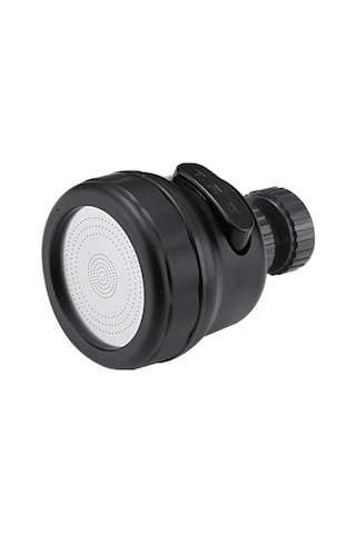 Joyhub Mingjin Shop2 Siyah Stil 360 Derece Döner Musluk Havalandırıcı Ayarlanabilir Mutfak Üç Modlu Püskürtücü Filtre Difüzör Su Tasarrufu Memesi Banyo Musluğu Konektörü Sj5cvj Renkli Çok Renkli
