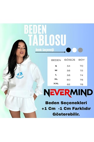 Nevermind Stronger Together Yazılı Aslan Kaplan Baskılı Beyaz Sevgili Kombi Pembe