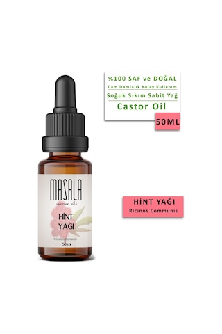 Masala Hint Yağı 50 ML ( Castor Carrier Oil )