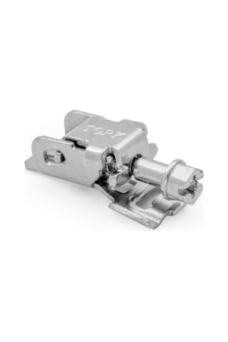 Metal Rulo Kelepçe Bağlantı Klipsi 9mm - 50 Adet Standart