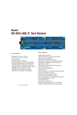 96'Lı 4 4A Röle Led Motor Sürücü Kontrol Kartı