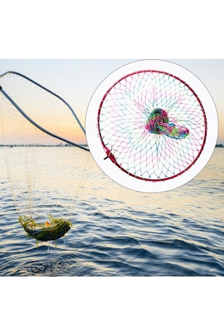 Suntek Balıkçılık Çıkarma Ağı Kafa Hafif Balık Serbest 50cm