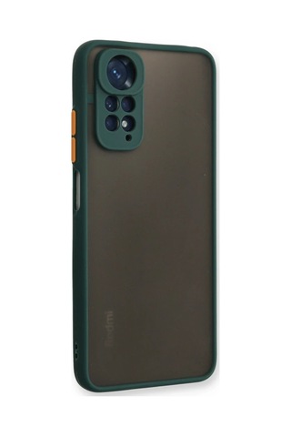 Mmb-trade Redmi Note 11 Kılıf Montreal Silikon Kapak - Yeşil Mmbz