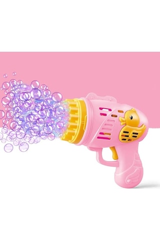 Mofy Baby 23 Kanal Pilli Baloncuk Makinesi Baloncuk Tabancası Köpük Tabancası Bubble Gun Ördek