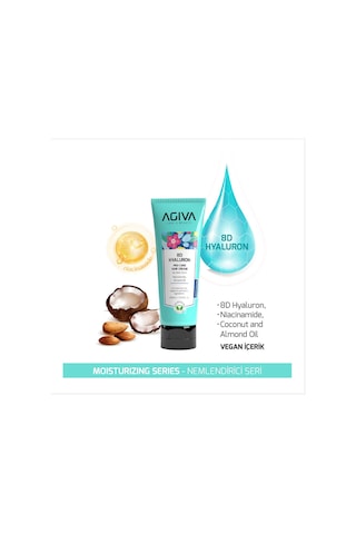 Agiva 8d Hyaluron Pro Care Niacinamid, Badem Yağı İçeren Saç Kremi 250 Ml