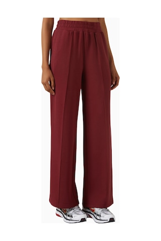 Varley Doublesoft Wide - Leg, Rahat Ve Şık Günlük Eşofman Altı Bordo