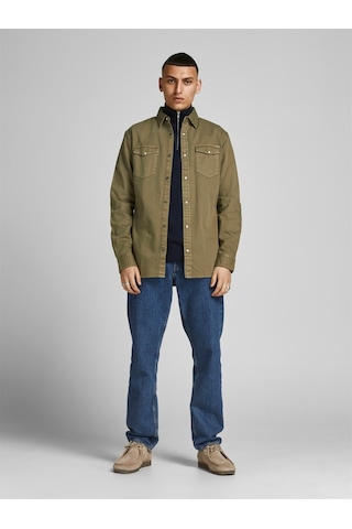 Jack&jones Jjesheridan L/s Noos Erkek Gömlek-12138115-siyah Siyah