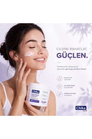 Chika Med + Panthenol Comfort & Niacinamide Bright - Anne & Bebek Onarıcı Ve Aydınlatıcı 2'li Cilt Bakım Seti