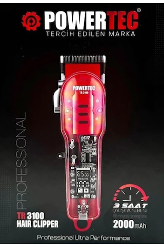 Powertec TR-3100 Saç Sakal Kesim Makinesi