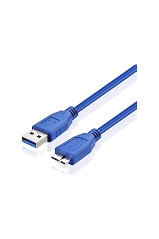 30cm - Usb 3.0 Hdd Harddisk Kablosu - Usb 3.0 A Erkek To Micro B Erkek Kablo