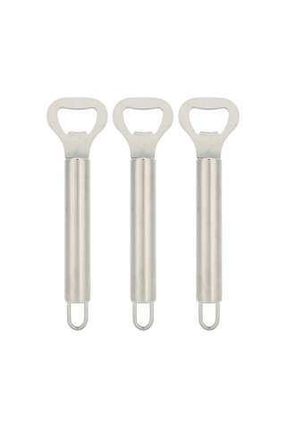 3 Adet Mini Taşınabilir Paslanmaz Çelik Manuel Bira Şişe Kapağı Açacağı Mutfak Aksesuarları Diğer