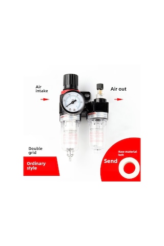 Yuntech01 Adeka Tipi Hava Yağ Ayırıcı Regülatör Filtre Afc2000, Afr2000+af2000 İle 8mm Bağlantı, Endüstriyel Hava Kaynak İşlemci, Baskı Kontrol Ve Filtreleme Özelliği