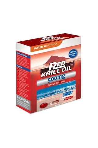 Red Krill Oil 500 MG 30 Kapsül