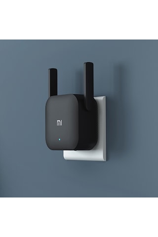 Geeksen Xiaomi Mi Wifi Genişletme Cihazı Pro: 300mbps Hız, Çift Anten, 64 Cihaz Bağlantısı, Otomatik Güncelleme