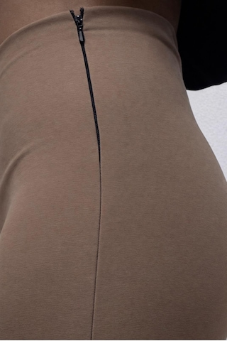 Axxel Kadın Vizon 2 İplik Yüksek Bel Eşofman Pantolon-p2249 Vizon