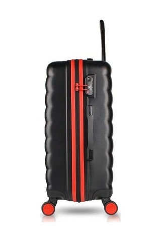 My Valiz Colors Abs Kabin Orta Ve Büyük Boy Siyah 3'lü Valiz Seti Çok Renkli