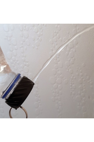 Mizaku Ultra Kompakt Bidet 0.5 Litre Su Şişeleri Için Taşınabilir Taharet Musluğu Tuvalet Duşu Kırmızı