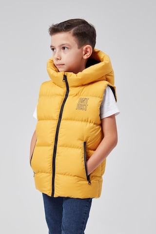 Benitto Kids Kapüşonlu Erkek Çocuk Şişme Yelek 51311 Hardal