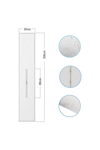 Moveevo Pencere Klimaları İçin Ayarlanabilir Naylon Kılıf - 3 Metre Boyunda Diğer