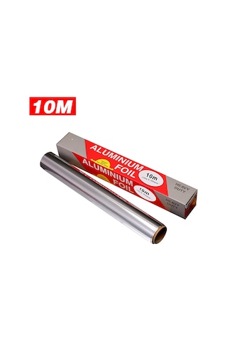 Jeehugo Ev Kullanıma Alüminyum Folyo, Kalın, 10m X 30cm, 10 Mikrometre, Barbekü, Fırınlama, Isıtma, Gıda Saklama Ve Paketleme İçin Çok Renkli