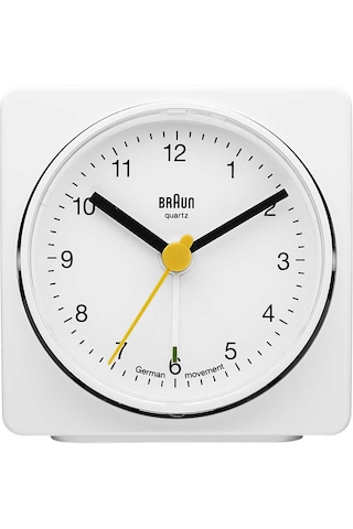 Braun BNC011WHWH Alarmlı Masa Saati Beyaz