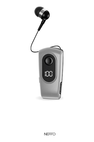 Makaralı Kulaklık Bluetooth 5.4 18 Saat Konuşma Dijital Ekran Titreşimli Yüksek Kalite Ses