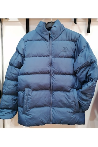 Kinetix Alarık Coat Havacı Mavi Şişme Mont Mavi