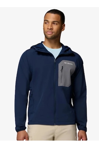 Columbia Wo3966 Tall Heights Iıı Hooded Softshell Erkek Mont 2155181-027 Lacivert