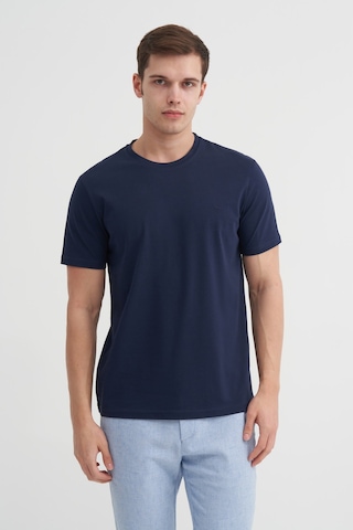 Cazador Basic Süprem Erkek T-shirt 46230 Lacivert Lacivert