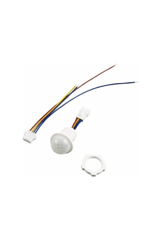 220v Pır Hareket Sensörü 25cm Kablolu Led Lamba Tavan Işık