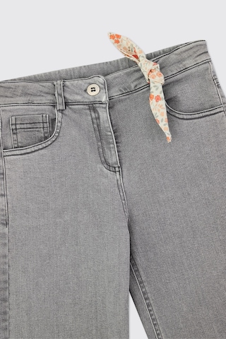 Panço Kız Çocuk Gri Kot Pantolon 2621GK04007
