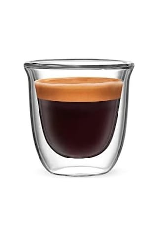 - Firenze Çift Duvarlı Cam Bardak 80ml 2&apos Li Set