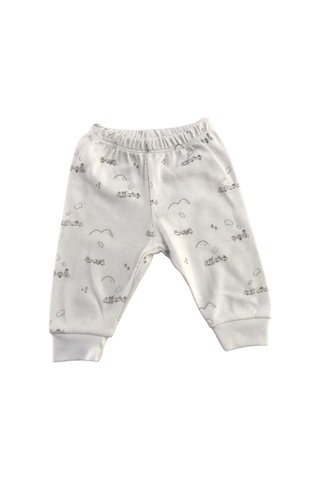 Tiffany Route-8413 Organik Alt & Üst Takım - Ekru