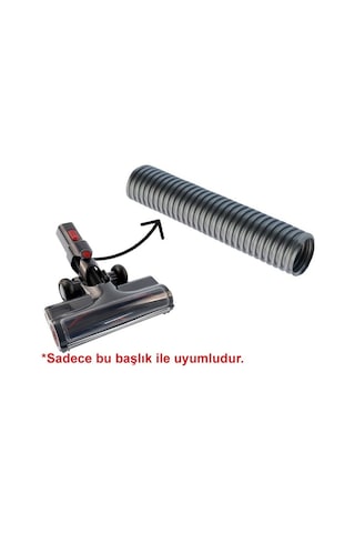 Süpürge Emici Başlık Ara Hortum, Grundig Vcp 5130, Vcp 5131 İle Uyumlu
