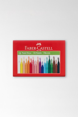 Faber-Castell Pastel Boya, 18 Renk, Yumuşak ve Canlı Renkler, Rahat Kullanım, Sanatsal ve Eğitsel Aktiviteler İçin