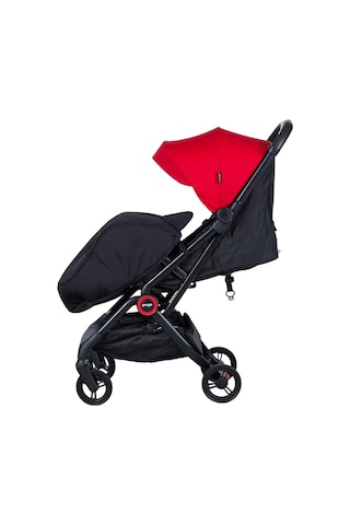 Prego 2228 Easy Fold Kabin Bebek Arabası Kırmızı-10640