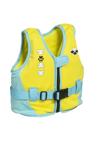 Arena Frıends Swım Vest Yellow Çocuk Sarı Turkuaz Can Yeleği 0040 Sarı
