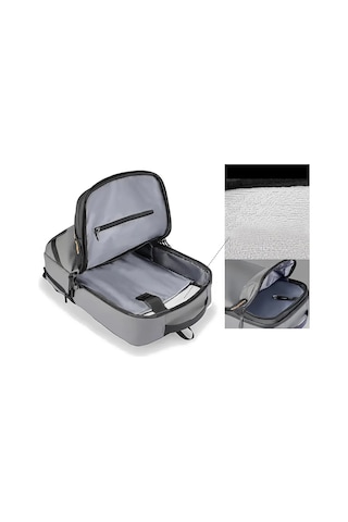 Mark Ryden Mr2493 07 Vexor 17.3 İnci Gri Laptop Çantası Gri