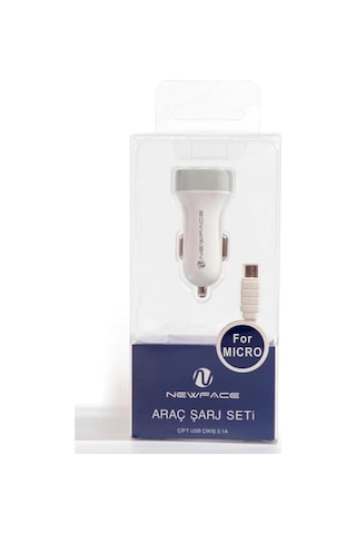 Mepa Newface C17 Micro Usb 2.1a Araç Şarjı Najmaddin Standart