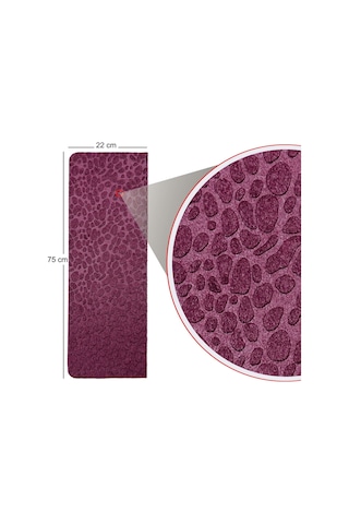 Tink Kaydırmaz Keçe Merdiven Matı 22x75 Cm Bordo