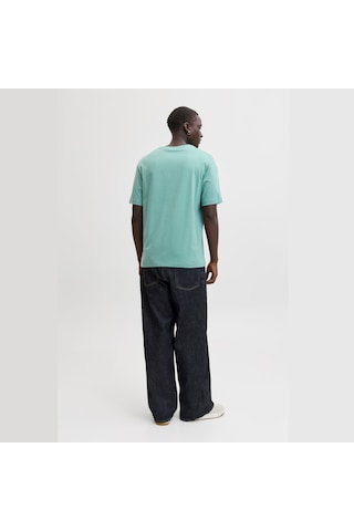 Jack & Jones Graphic Erkek Mavi Tişört 12268415-mın Mavi