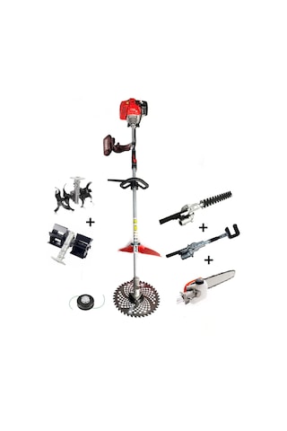 Silen C-52  3.2 KW 4.6 HP Yan Tırpan Lüks Bahçıvan Seti