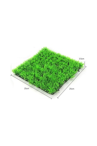 Sones 2 Pcs Simülasyon Çim Alışveriş Merkezi Kapalı Ve Açık Balık Tankı Kaplumbağa T Yeşil Bitki Dekorasyonu, Yapay Bitki 57053900