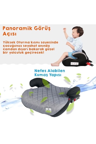 Lorelli Sirius New Isofix Oto Koltuğu Yükseltici - Yeşil