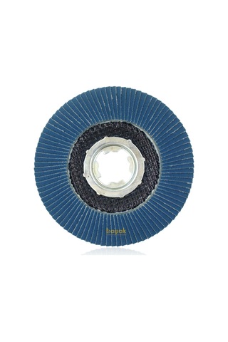 Bosch X-Lock 115 mm 120 Kum Best Serisi Bombeli Fiber Tabanlı Metal Flap Zımpara Diski -2608619200