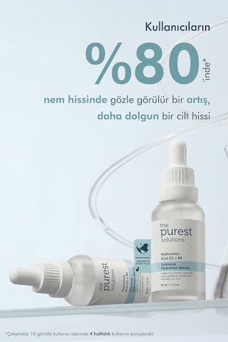 Yoğun Nemlendirme Ve Dolgunlaştırıcı Etkili Yenileyici Cilt Bakım Serumu Hyaluronic Acid %2 + B5