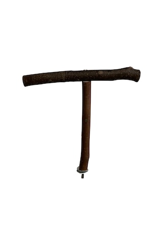 Yifomall Ahşap Kuş Tüneği - Eğitim Ve Oyun Standı 18x15cm